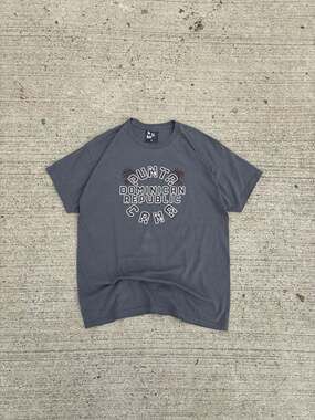 RD Fashion Punta Cana Dominican Republic Souvenir T-Shirt Charcoal Grey Size L